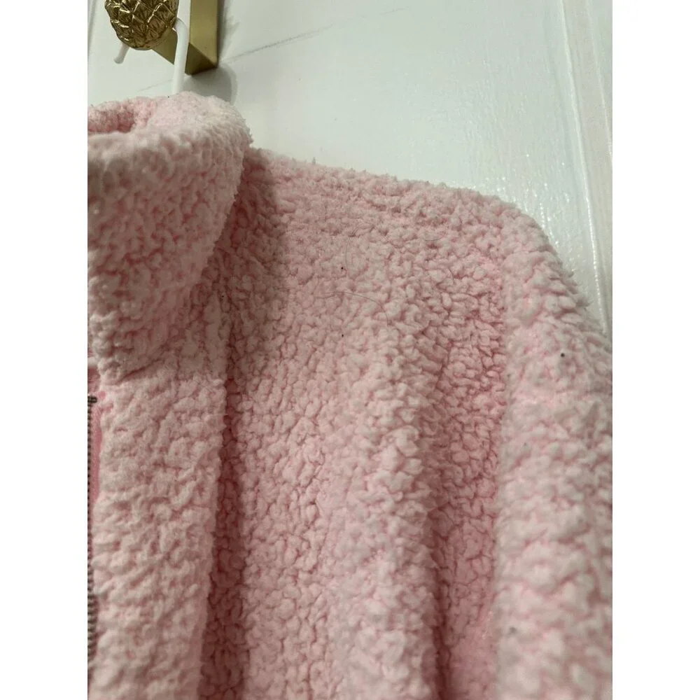 Ecowish women’s size large pink Sherpa jacket - Picture 4 of 11